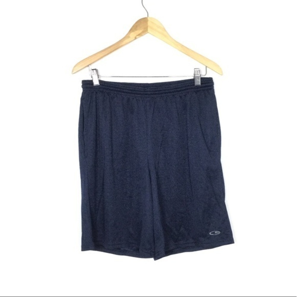 Champion mesh athletic basketball shorts Medium Bermuda style elastic‎ waist - Picture 2 of 5